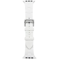 Силиконовый ремешок Kilim для часов Apple Watch white