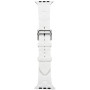 Силиконовый ремешок Kilim для часов Apple Watch white