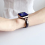 Металлический ремешок Lady band ARC для часов Apple Watch black