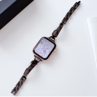 Металевий ремінець Lady band ARC для годинника Apple Watch black