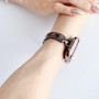 Металлический ремешок Lady band ARC для часов Apple Watch black