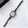 Металлический ремешок Lady band ARC для часов Apple Watch black