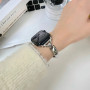 Металлический ремешок Lady band ARC для часов Apple Watch silver