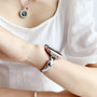 Металлический ремешок Lady band ARC для часов Apple Watch silver
