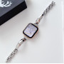 Металлический ремешок Lady band ARC для часов Apple Watch silver