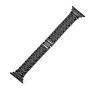 Металевий ремінець Lady band New для годинника Apple Watch black