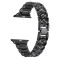 Металевий ремінець Lady band New для годинника Apple Watch black