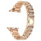 Металевий ремінець Lady band New для годинника Apple Watch gold