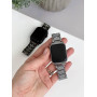 Металлический ремешок Lady band New для часов Apple Watch silver