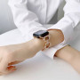 Металлический ремешок Lady band Rings Brilliant для часов Apple Watch gold