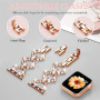 Металлический ремешок Lady band Rings Brilliant для часов Apple Watch gold