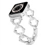 Металлический ремешок Lady band Rings Brilliant для часов Apple Watch silver