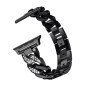 Металлический ремешок Lady band для часов Apple Watch black