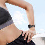 Металлический ремешок Lady band для часов Apple Watch black