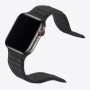 Кожаный ремешок Leather Link Felt для часов Apple Watch black