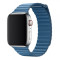 Кожанный ремешок Leather Loop для часов Apple Watch cape cod blue