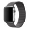 Кожанный ремешок Leather Loop для часов Apple Watch charcoal gray