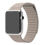 Кожанный ремешок Leather Loop для часов Apple Watch stone