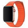 Кожанный ремешок Leather Loop для часов Apple Watch sunset