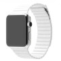 Кожанный ремешок Leather Loop для часов Apple Watch white