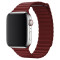 Кожанный ремешок Leather Loop для часов Apple Watch wine red