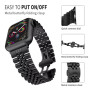 Металлический ремешок Metal New 5-bead для часов Apple Watch black