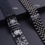 Металлический ремешок Metal New 5-bead для часов Apple Watch black