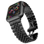 Металлический ремешок Metal New 5-bead для часов Apple Watch black