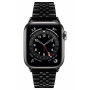 Металлический ремешок Metal New 5-bead для часов Apple Watch black