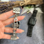 Металлический ремешок Metal New 5-bead для часов Apple Watch black