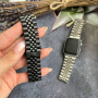Металлический ремешок Metal New 5-bead для часов Apple Watch black