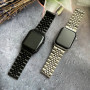 Металлический ремешок Metal New 5-bead для часов Apple Watch black