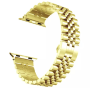 Металлический ремешок Metal New 5-bead для часов Apple Watch gold