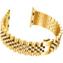 Металлический ремешок Metal New 5-bead для часов Apple Watch gold