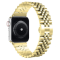 Металлический ремешок Metal New 5-bead для часов Apple Watch gold