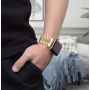 Металлический ремешок Metal New 5-bead для часов Apple Watch gold