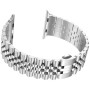 Металлический ремешок Metal New 5-bead для часов Apple Watch silver