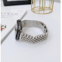 Металлический ремешок Metal New 5-bead для часов Apple Watch silver