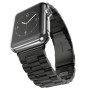 Металлический ремешок Metal Old 3-bead для часов Apple Watch black
