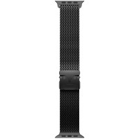 Металевий ремінець Milanese Loop New Design для годинника Apple Watch black