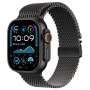 Металлический ремешок Milanese Loop New Design для часов Apple Watch black