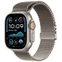 Металлический ремешок Milanese Loop New Design для часов Apple Watch titanium