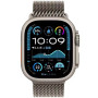 Металлический ремешок Milanese Loop New Design для часов Apple Watch titanium