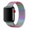 Металлический ремешок Milanese loop для часов Apple Watch chameleon