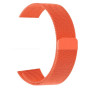 Металлический ремешок Milanese loop для часов Apple Watch orange