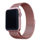 Металлический ремешок Milanese loop для часов Apple Watch rose gold