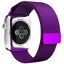 Металлический ремешок Milanese loop для часов Apple Watch ultra violet