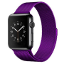 Металлический ремешок Milanese loop для часов Apple Watch ultra violet