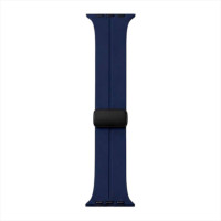 Силиконовый ремешок New Silicone Band для часов Apple Watch deep navy
