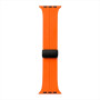 Силиконовый ремешок New Silicone Band для часов Apple Watch orange